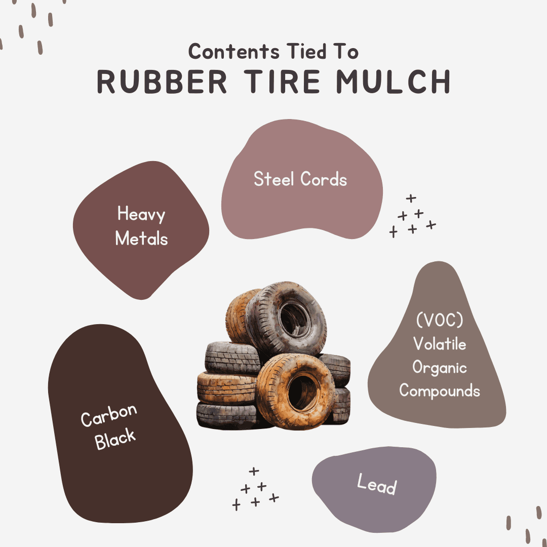 Dangers of rubber tire mulch